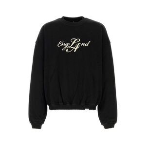 Represent Men Black Cotton Sweatshirt